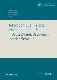 Cover Heterogen qualifizierte Lehrpersonen an Schulen in Deutschland, Österreich und der Schweiz