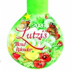 Lutzis Mondkalender rund Ø 16cm (Tagesabreisskalender) 2026