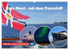 Cover Kurs Nord - mit dem Postschiff (Wandkalender 2026 DIN A2 quer), CALVENDO Monatskalender