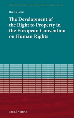 Cover The Development of the Right to Property in the European Convention on Human Rights