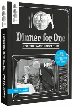Cover Krimi al dente - Dinner for One: Not the same procedure. Das offizielle Krimi-Erlebnis zum Kult-Sketch