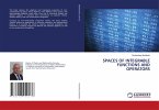 SPACES OF INTEGRABLE FUNCTIONS AND OPERATORS