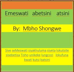 Cover Emeswati Abetsini Atsini (eBook, ePUB)