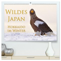 Wildes Japan - Hokkaido im Winter (hochwertiger Premium Wandkalender 2026 DIN A2 quer), Kunstdruck in Hochglanz - Calvendo;Schütter, Stefan