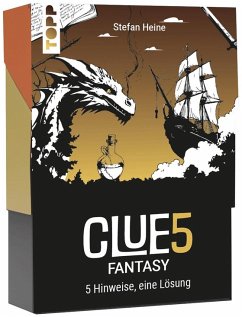 Cover CLUE5 #Fantasy. 5 Hinweise, nur eine Lösung. Das Trend-Quiz für deine Tasche