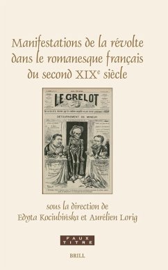 Cover Manifestations de la Révolte Dans Le Romanesque Français Du Second XIXe Siècle
