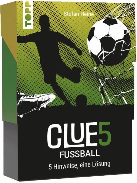 CLUE5 #Fußball. 5 Hinweise, nur eine Lösung. Das Trend-Quiz für deine Tasche