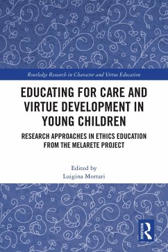 Cover Educating for Care and Virtue Development in Young Children (eBook, ePUB)