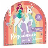 Stickerbuch: Anziehpuppen zum Stickern. Regenbogen-Feen und Einhörner Stickerbuch: Anziehpuppen zum Stickern. Regenbogen-Feen und Einhörner