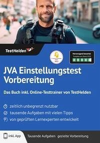Cover JVA Einstellungstest Vorbereitung: Das Buch inkl. Online-Testtrainer von TestHelden