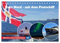 Cover Kurs Nord - mit dem Postschiff (Tischkalender 2026 DIN A5 quer), CALVENDO Monatskalender