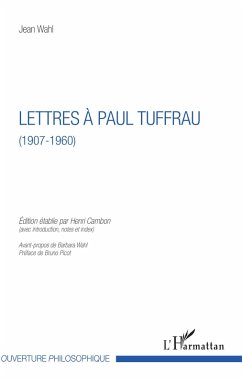 Cover Lettres à Paul Tuffrau