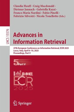 Cover Advances in Information Retrieval (eBook, PDF)