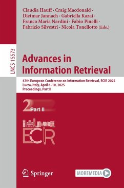Cover Advances in Information Retrieval (eBook, PDF)