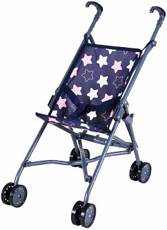 Cover Knorrtoys 12643 - Puppenbuggy Sim Star Blue Pink, klappbar, Schieberhöhe: 55cm