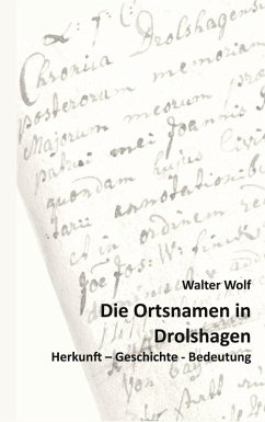 Die Ortsnamen von Drolshagen (eBook, ePUB) Die Ortsnamen von Drolshagen (eBook, ePUB)