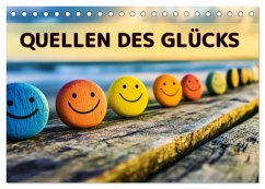 Cover Quellen des Glücks (Tischkalender 2026 DIN A5 quer), CALVENDO Monatskalender