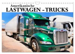 Amerikanische Lastwagen - Trucks (Wandkalender 2026 DIN A4 quer), CALVENDO Monatskalender