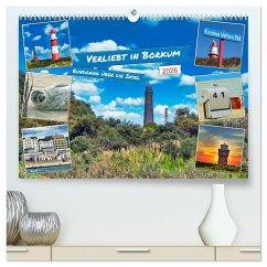 Cover Verliebt in Borkum (hochwertiger Premium Wandkalender 2026 DIN A2 quer), Kunstdruck in Hochglanz