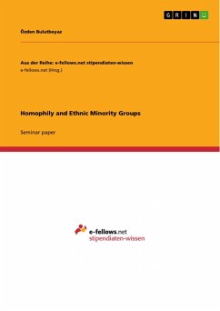 Cover Homophily and Ethnic Minority Groups (eBook, PDF)