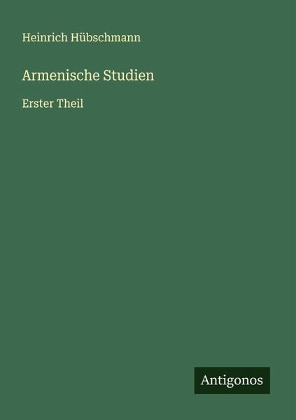 Armenische Studien Armenische Studien