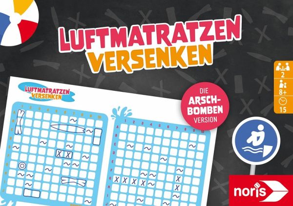 Luftmatrazen versenken - Spielblock