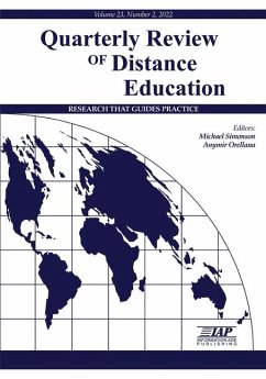 Cover Quarterly Review of Distance Education Vol 23 Issue 2