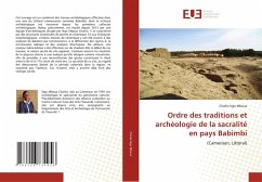 Cover Ordre des traditions et archéologie de la sacralité en pays Babimbi