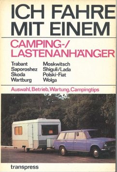 Cover Ich fahre mit einem Camping-/Lastenanhänger