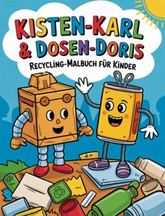 Cover Kisten-Karl & Dosen-Doris: Recycling-Malbuch für Kinder