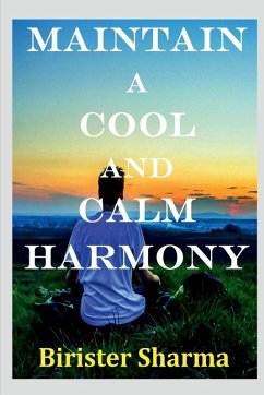 Cover Maintain a Cool and Calm Harmony....