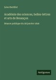 Académie des sciences, belles-lettres et arts de Besançon