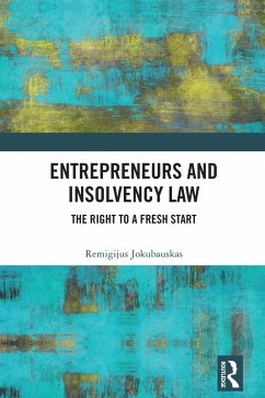 Cover Entrepreneurs and Insolvency Law (eBook, ePUB)