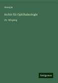 Archiv für Ophthalmologie Archiv für Ophthalmologie
