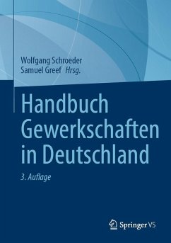 Cover Handbuch Gewerkschaften in Deutschland
