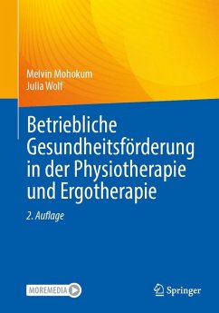 Cover Betriebliche Gesundheitsförderung in der Physiotherapie und Ergotherapie