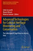 Advanced Technologies for Cultural Heritage Monitoring and Conservation