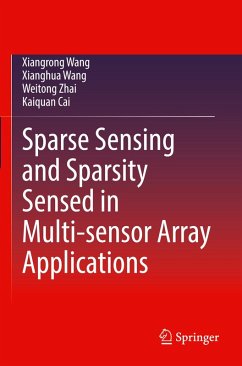 Cover Sparse Sensing and Sparsity Sensed in Multi-sensor Array Applications