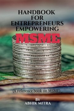Cover Handbook for Entrepreneurs empowering MSME