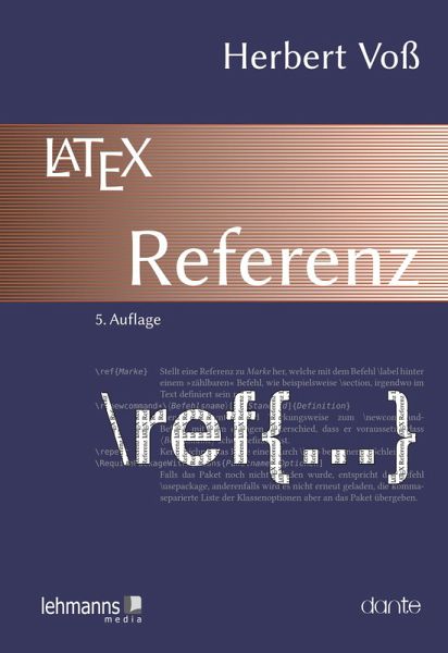 LaTeX-Referenz (eBook, PDF)