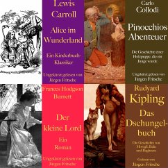 Cover Die Abenteuer Box: 4 Hörbuch-Klassiker für die Jugend (MP3-Download)