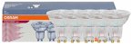 Osram LED-Reflektorlampe 5er Set GU10 PAR16 4,5W 3000K