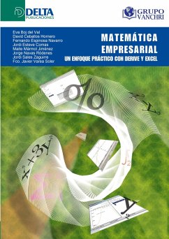 Cover Matematica empresarial un enfoque practico con derive y excel (eBook, PDF)