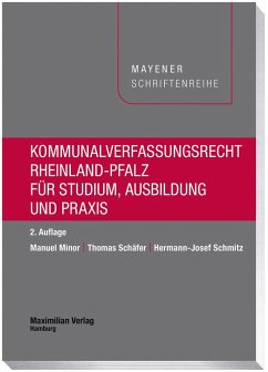 Cover Kommunalverfassungsrecht Rheinland-Pfalz