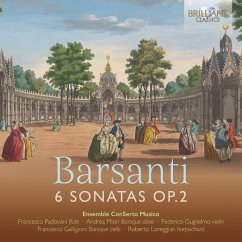 Cover Barsanti:6 Sonatas Op.2