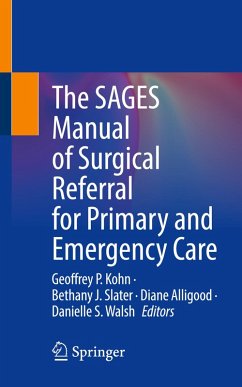 Cover The SAGES Manual of Surgical Referral for Primary and Emergency Care
