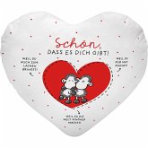 Plüschkissen "Weil ..."