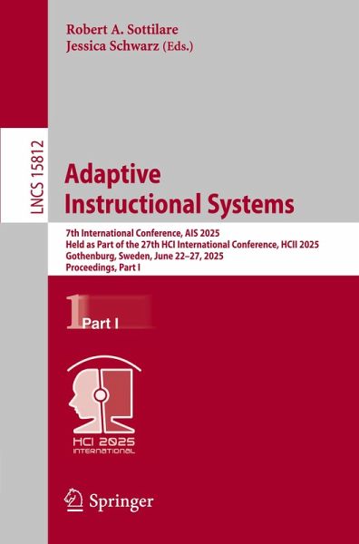 Adaptive Instructional Systems Adaptive Instructional Systems