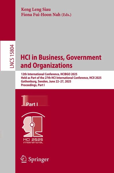 HCI in Business, Government and Organizations