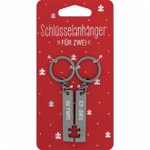 Paar-Schlüsselanhänger "Du, ich"